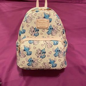 Loungefly Angel and Stitch backpack purse